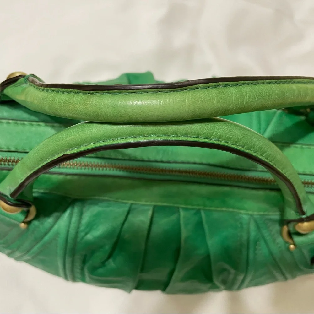 💚JUICY COUTURE💚 Vintage Vibrant Green Shoulder Bag - Picture 6 of 16